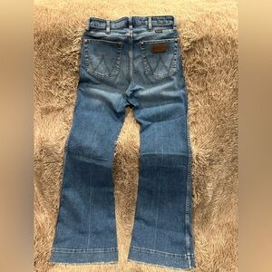 Wrangler Blue Flare & Wide Leg Jeans
